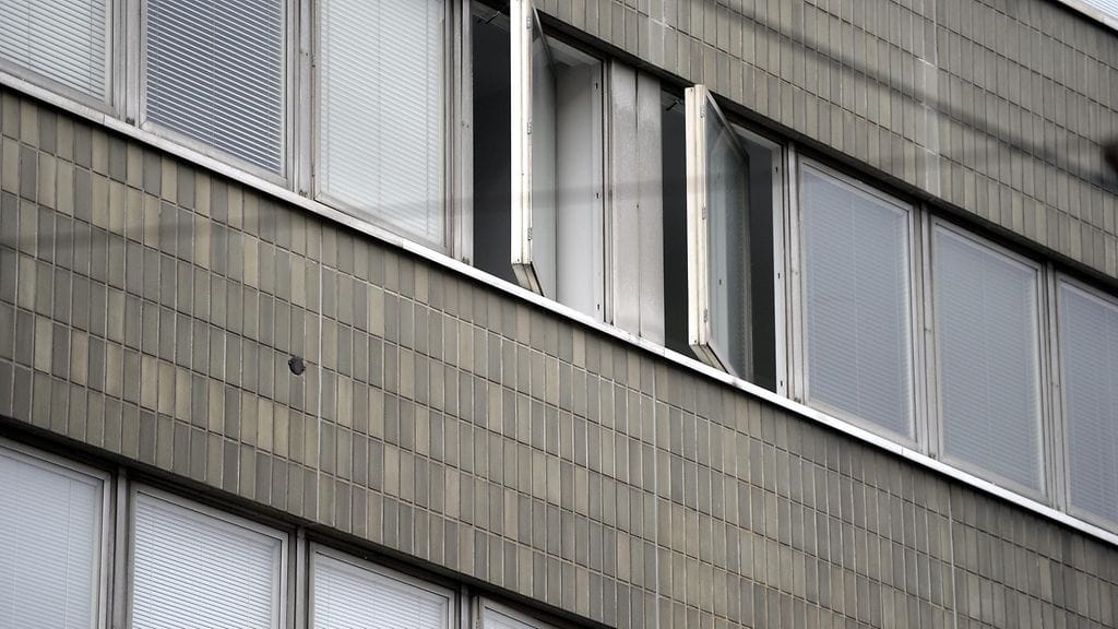 Ruusulankadun asumisyksikkö 12. marraskuuta 2013.