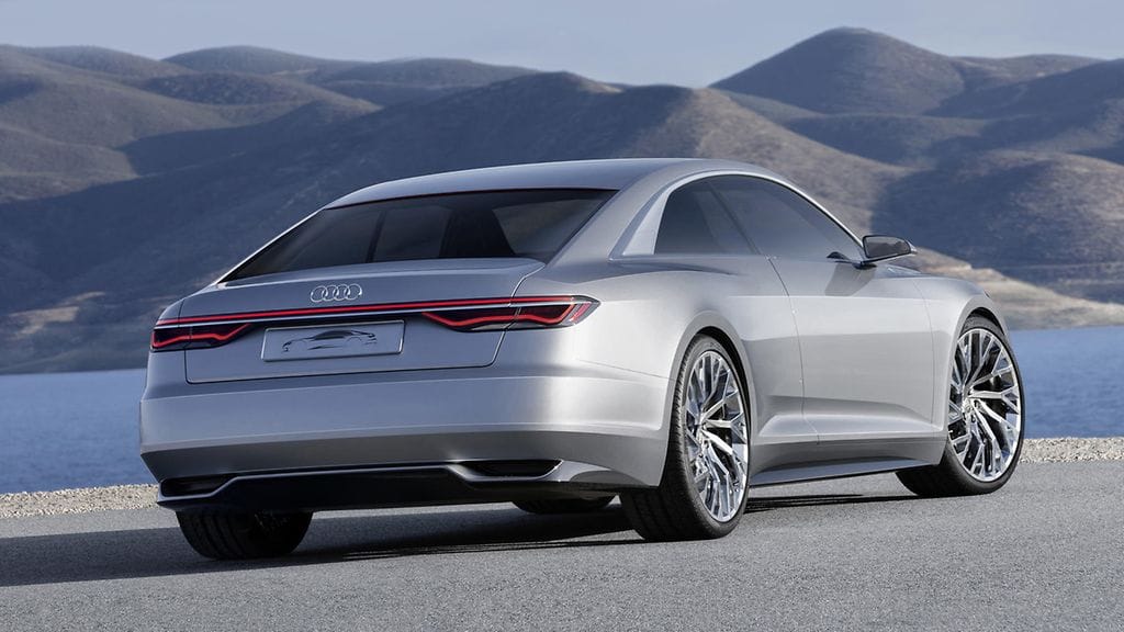 Tuleva A8 ottanee vaikutteita kuvan Prologue-konseptista.