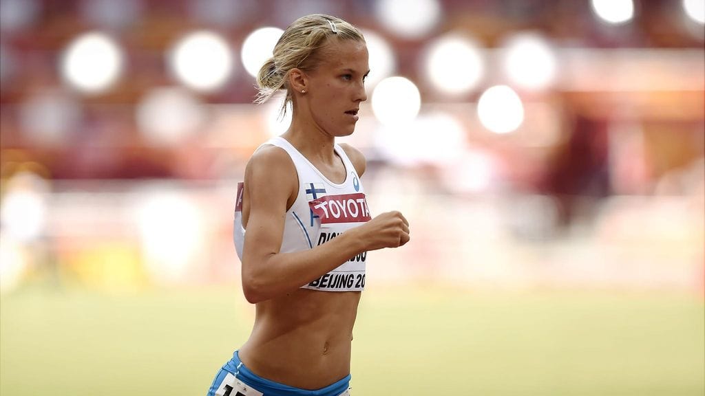 Camilla Richardsson Pekingin MM-kisoissa kesällä 2015.