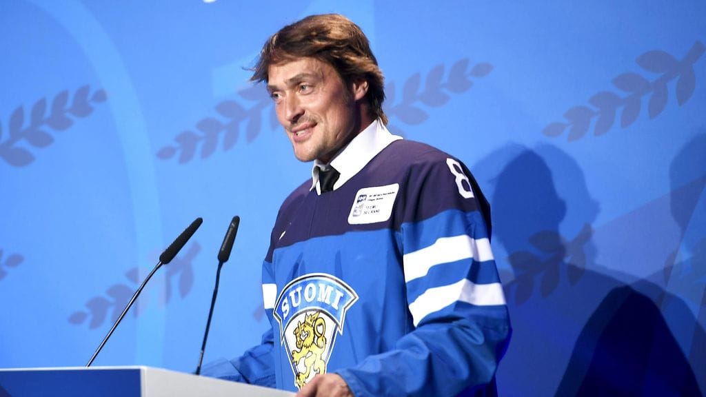 Teemu Selänne pääsi IIHF:n kunniagalleriaan toukokuussa.