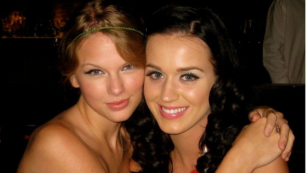 Taylor Swift ja Katy Perry ystävyytensä aikoina.