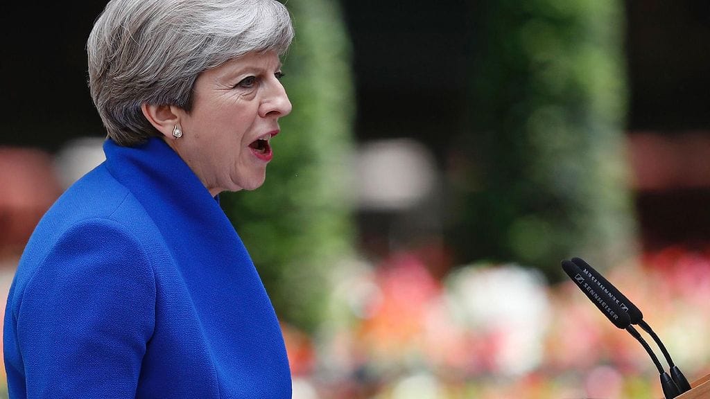 Theresa May.
