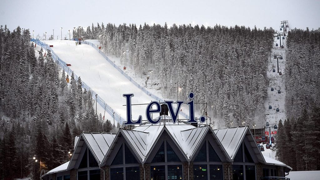 Levin maailmancupin näyttämö.