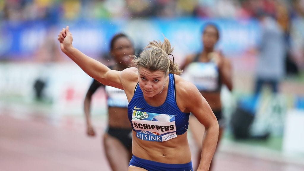 Dafne Schippers Hengelossa viime kesänä.