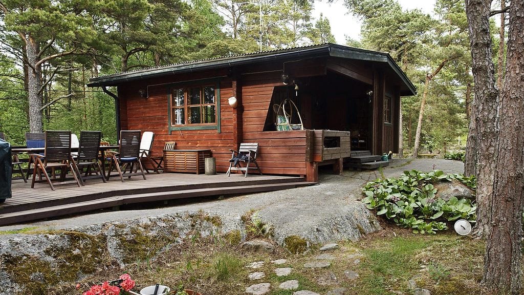Kesämökki Kemiön saaristossa kesäkuussa 2017.