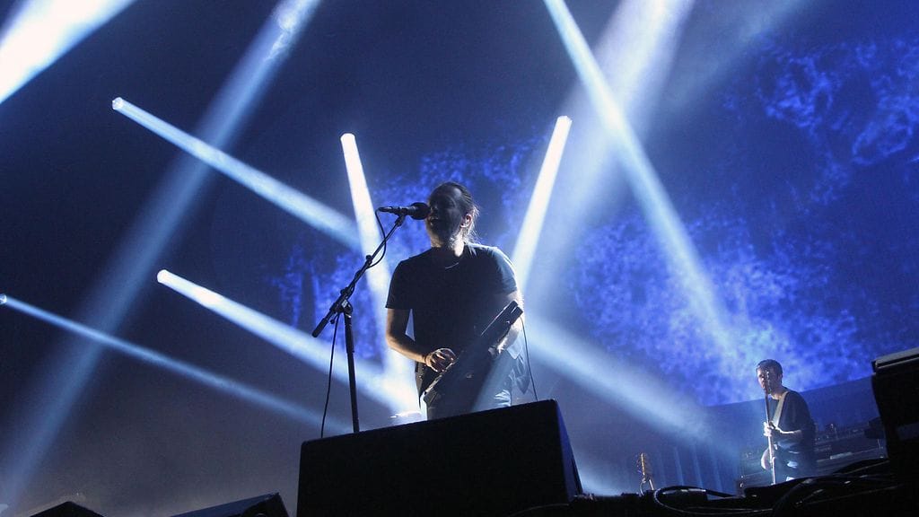 Radiohead Globenissa 9.6.2017 Thom Yorke, Colin Greenwood