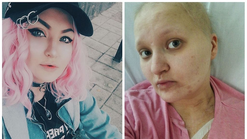 Danyan lataama kuva: Näiden otosten välillä on kulunut aikaa hieman yli kaksi viikkoa.