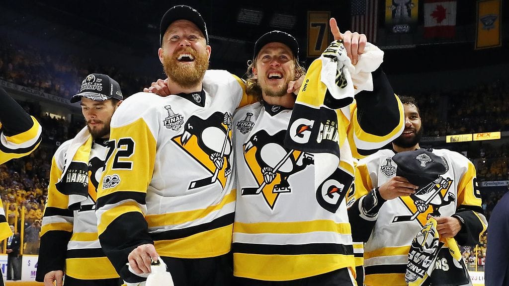 Patric Hörnqvist ja Carl Hagelin iskivät ratkaisevan finaalin maalit.