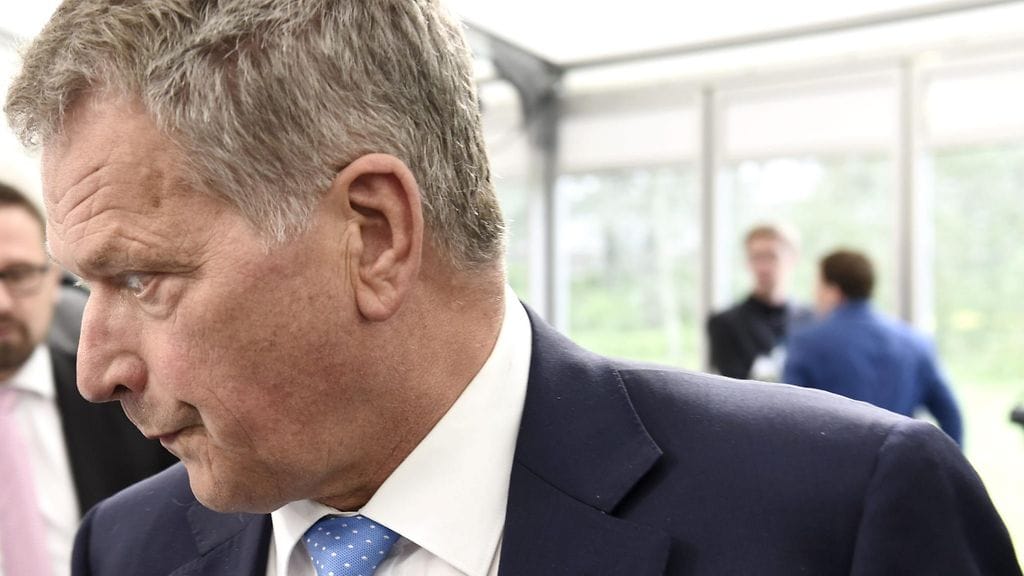 Presidentti Sauli Niinistö.