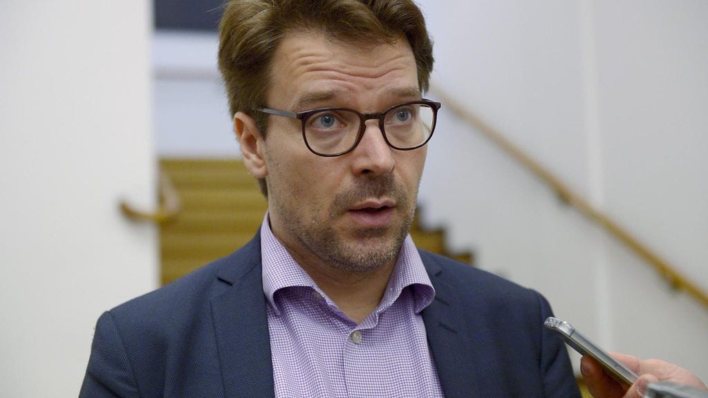 Vihreiden puheenjohtaja Ville Niinistö.