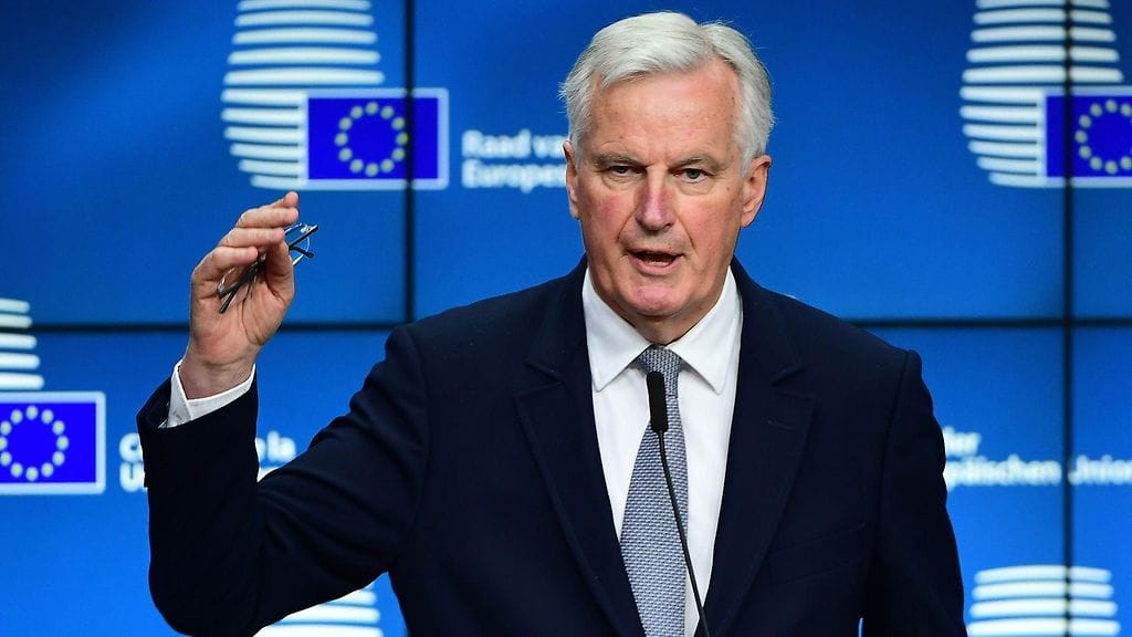 EU:n brexit-neuvottelija Michel Barnier.