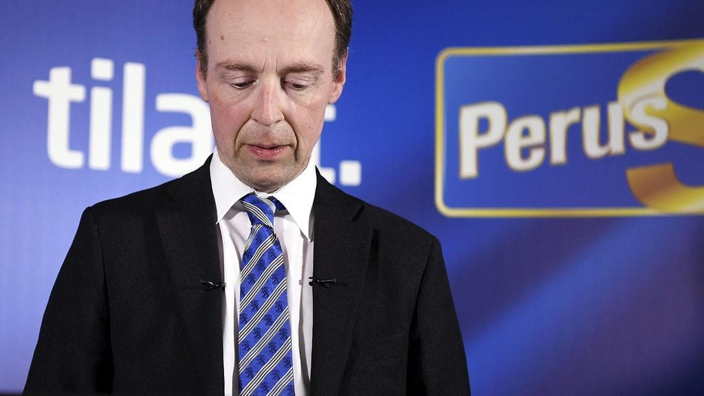 Perussuomalaisten puheenjohtaja Jussi Halla-aho.