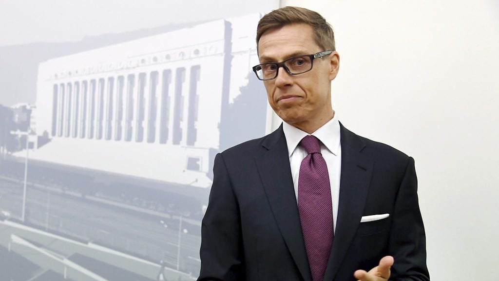 Alexander Stubb on saanut vapautuksen kansanedustajan tehtävästä.