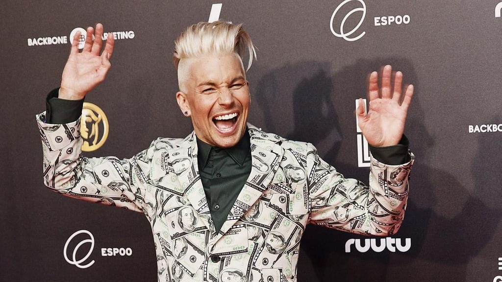 Antti Tuisku Emma Gaalassa Espoossa helmikuussa 2017.