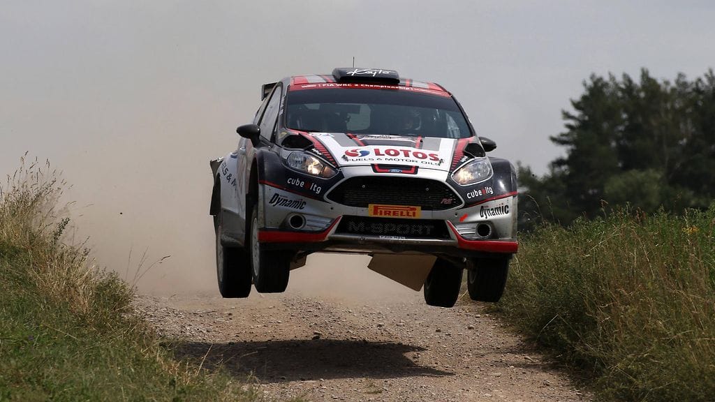Kajetan Kajetanowicz osallistui viime vuonna Puolan MM-ralliin.