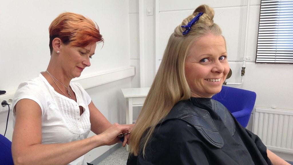 Meteorologi Miina Manninen palaa tänään televisioon vuoden tauon jälkeen. Kuva: Anu Punkari