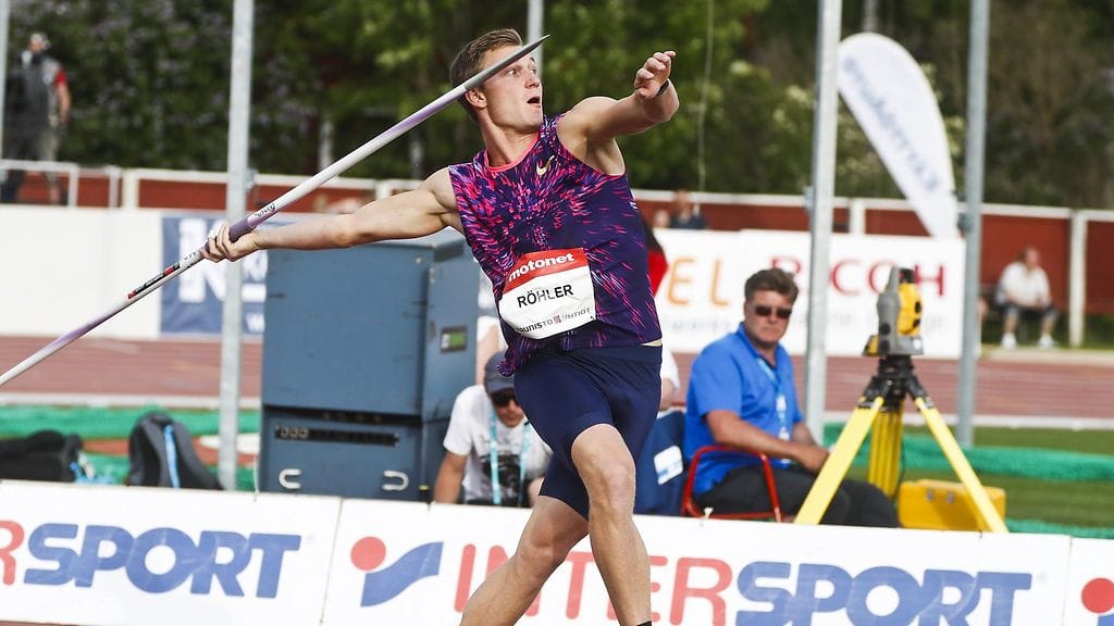 Thomas Röhler oli ykkönen Kuortaneella.