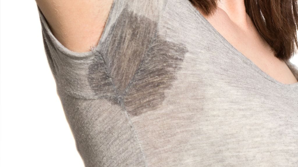 Erittäin runsas hikoilu levossa voi olla sairauden merkki. Kuvituskuva.