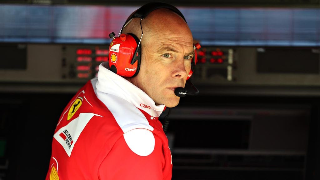 Jock Clear on toiminut Ferrarin teknisenä johtajana vuodesta 2015 lähtien.