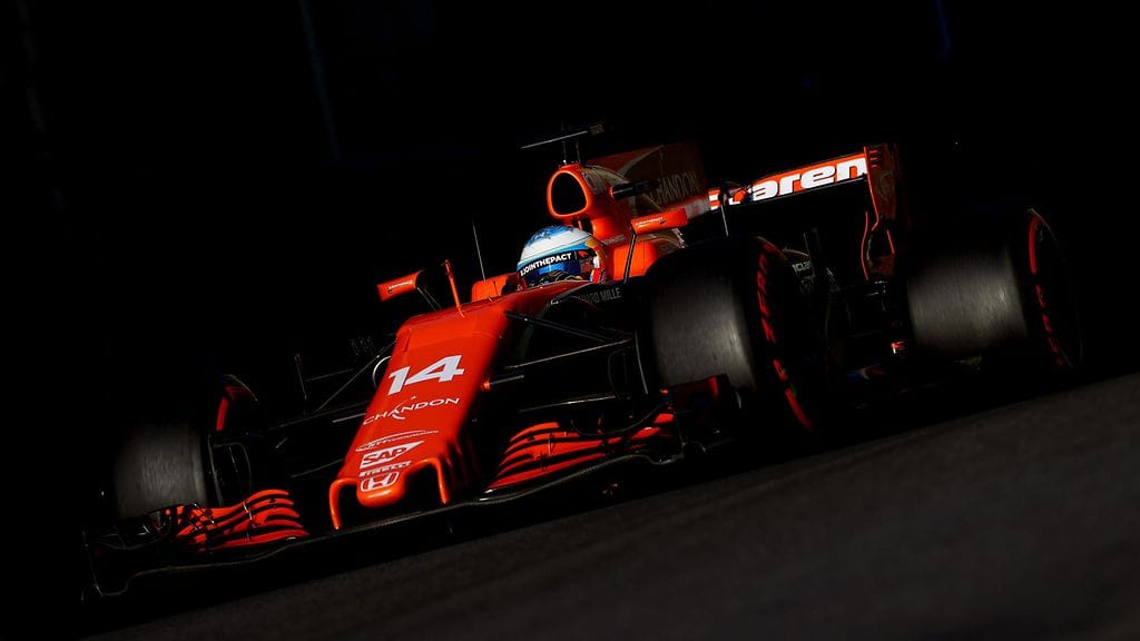 Fernando Alonso Bakun radalla.