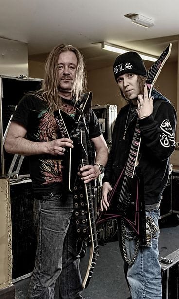 Roope Latvala ja Alexi Laiho 2011