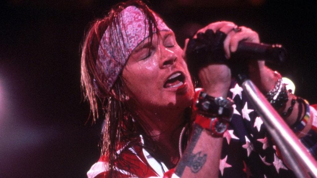Axl Rose vuonna 1991.