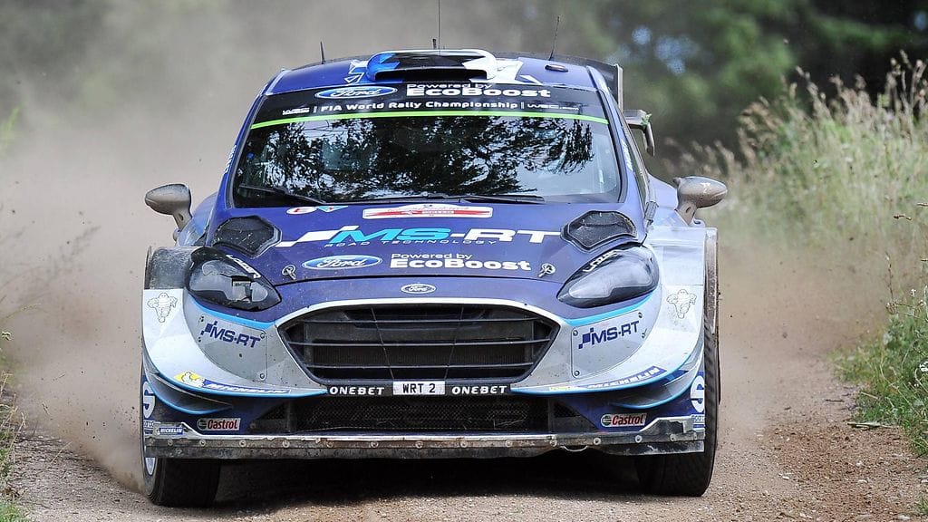 Ott Tänak Puolan MM-rallissa.