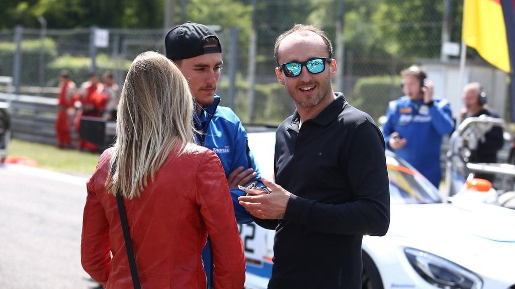 Robert Kubica keväällä Monzan GT-kilpailussa.