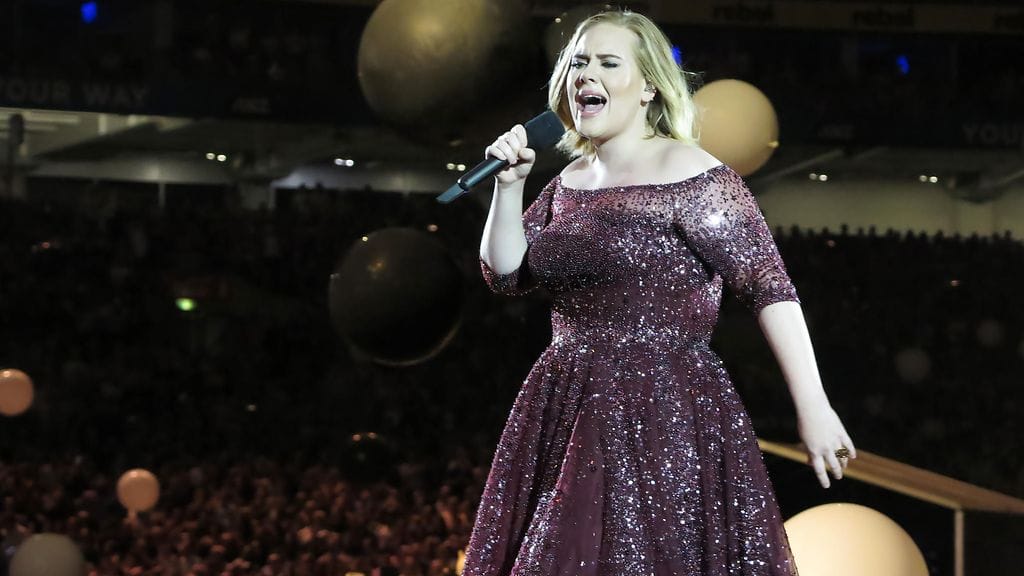 Adele Sydneyssä 11.3.2017