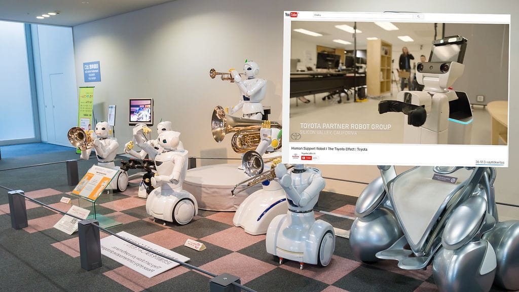 Toyota on viime vuosina kehittänyt robottiteknologiaansa huimalla vauhdilla.