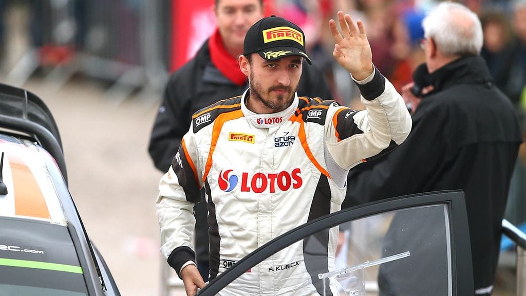 Robert Kubica on ajanut loukkaantumisensa jälkeen rallia.