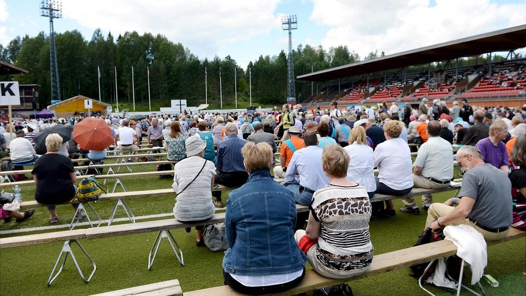 Vantaan Herättäjäjuhlia vietettiin Myyrmäessä 9. heinäkuuta 2016.