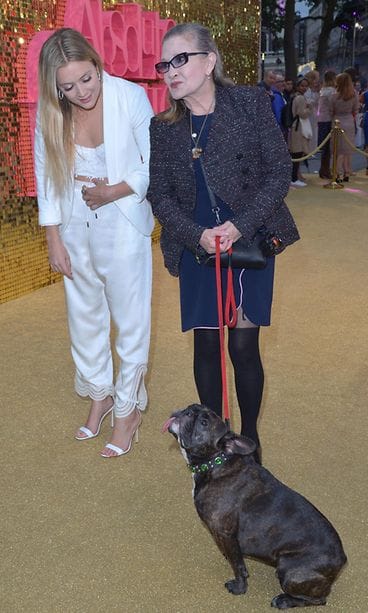 Billie Lourd ja Carrie Fisher syyskuu 2016