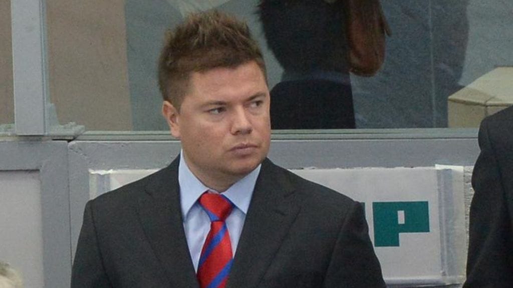 Jussi Parkkila on toiminut maalivahtivalmentajana muun muassa KHL-seura Pietarin SKA:ssa.