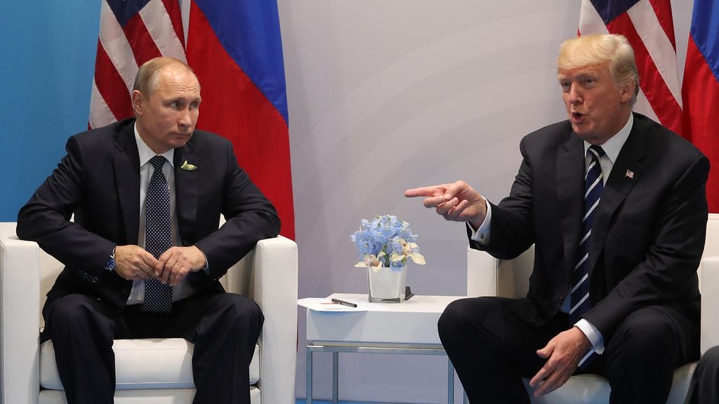 Venäjän ja Yhdysvaltojen presidentit tapasivat G20-maiden kokouksessa Hampurissa heinäkuussa.