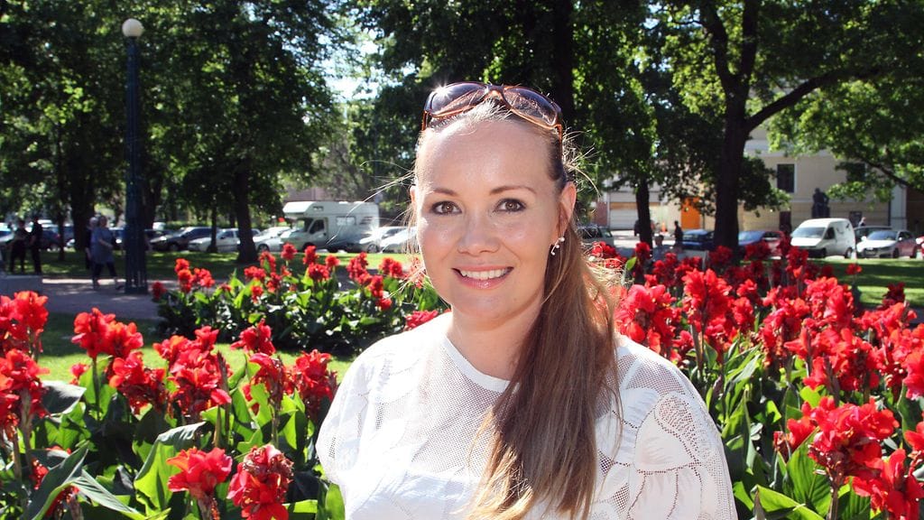 Marja Hintikka SuomiAreenassa Porissa 11. heinäkuuta 2017.