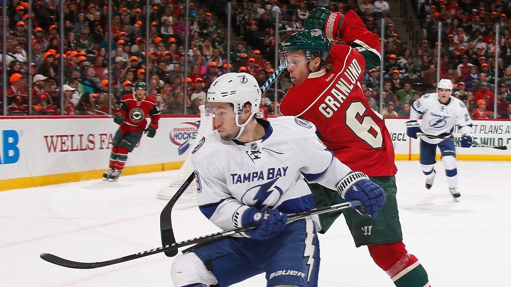Mikael Granlund ja Tyler Johnson kuuluvat NHL:n vikkeliin taitohyökkääjiin.