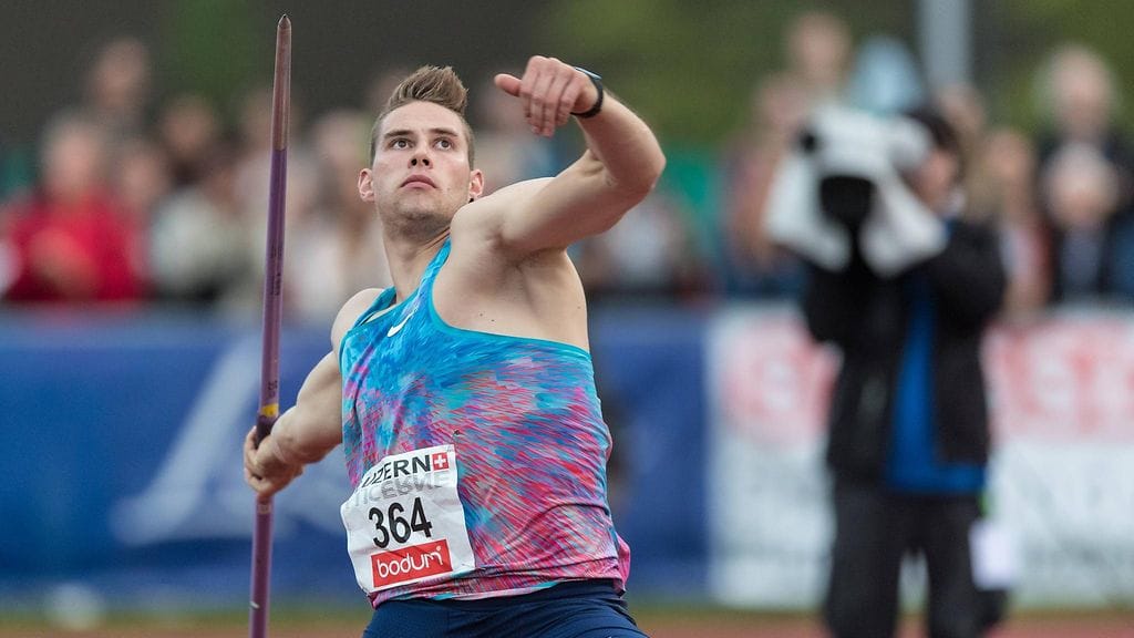 Johannes Vetter on häkellyttävässä kunnossa.