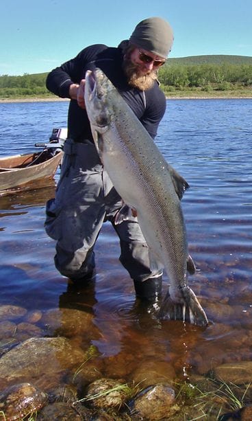 Mikko Ellmén Tenojoki lohi suurlohi