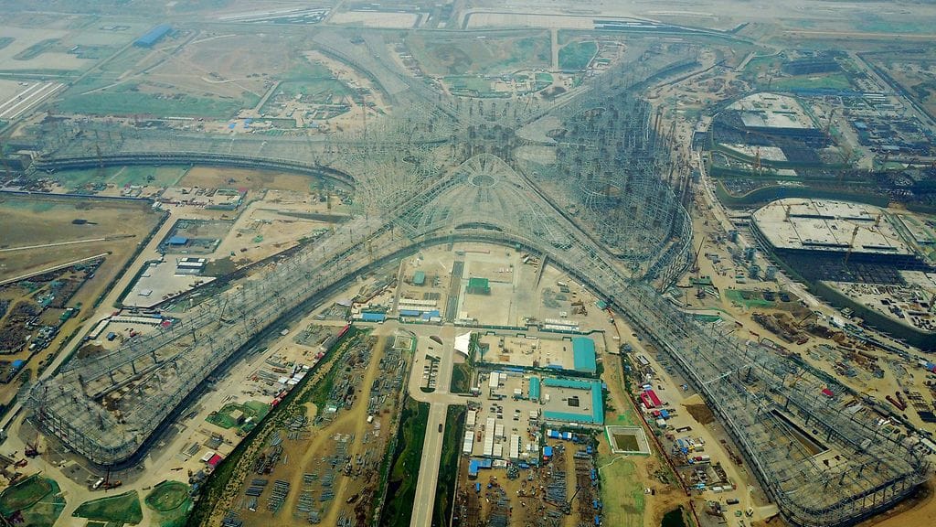 Pekingin uusi lentokenttä