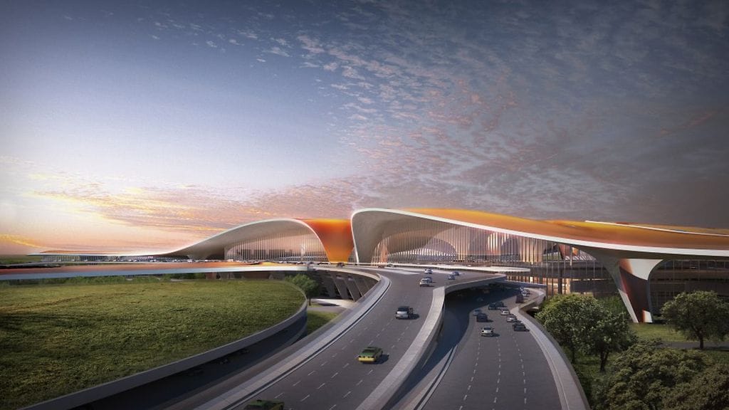 Pekingin uusi lentokenttä