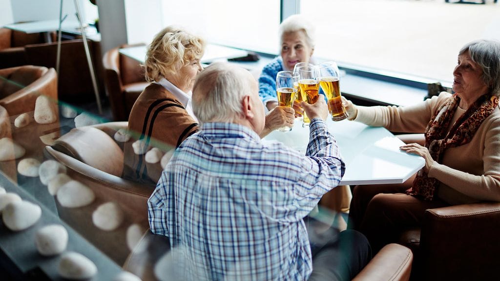 Pieni osa vanhuksista on "superikääntyjiä". Kuvituskuva.