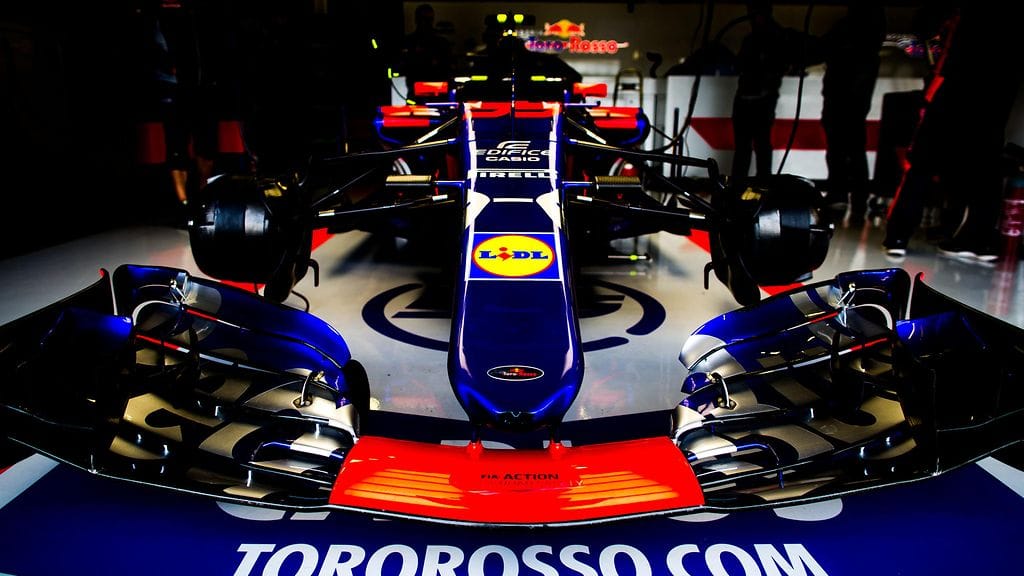 Toro Rosso ajaa kaudella 2018 Hondan moottorilla.
