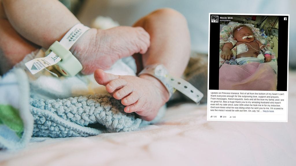 Lapsen teho-osastolle vieneen viruksen alkuperää ei ole pystytty selvittämään.