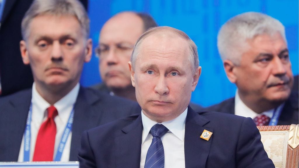 Dmitri Peskov ja Vladimir Putin