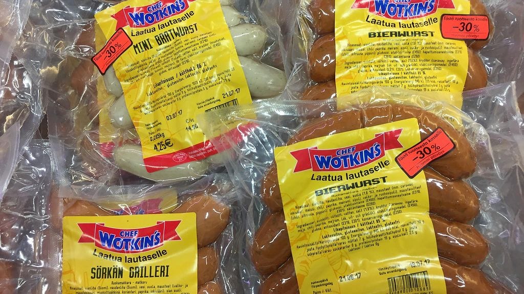 Prisma ale ruoka makkarat