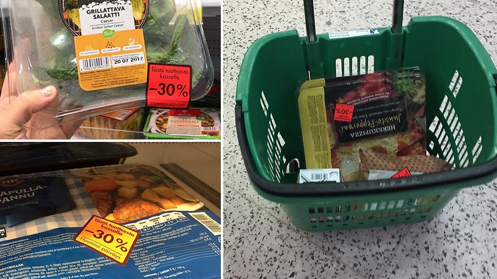 S-ryhmän uuden käytännön mukaan aletuotteet myydään entistä edullisemmin iltayhdeksän jälkeen.