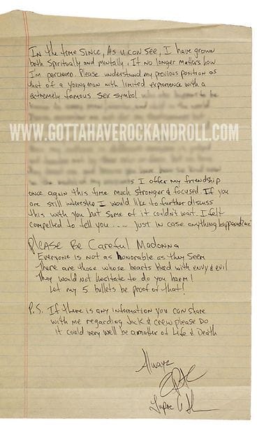 Tupacin kirje Madonnalle 1995 2