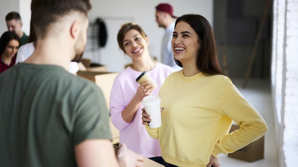Työkaverit ovat suuressa roolissa työviihtyvyyttä ajatellen.