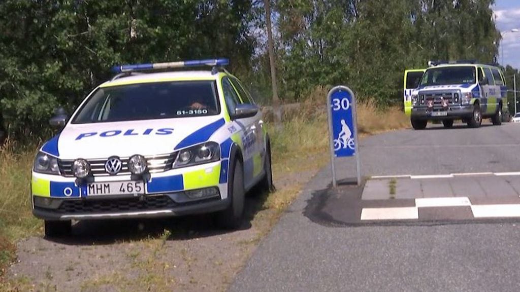 Poliisi hälytettiin asuntopalon vuoksi Göteborgin pohjoisosaan.